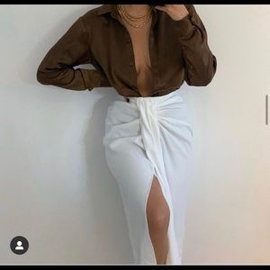 Zara Pareo skirt. Sold out! Very trendy.